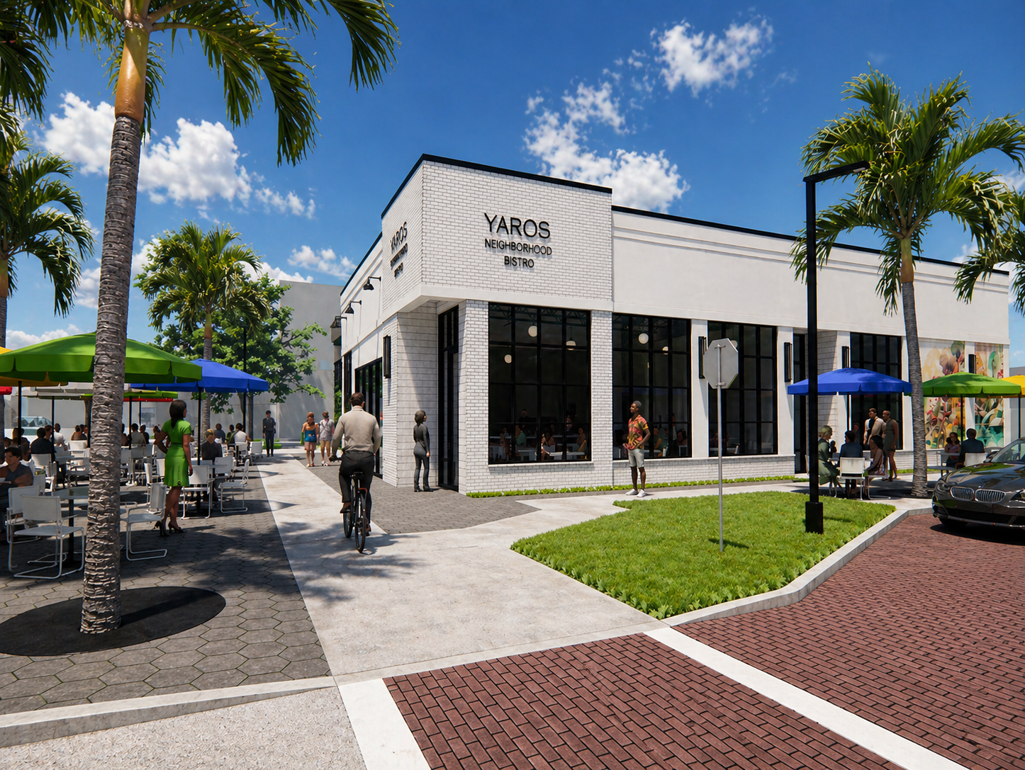 Grand Central Retail — YAROS Neighborhood Bistro storefront